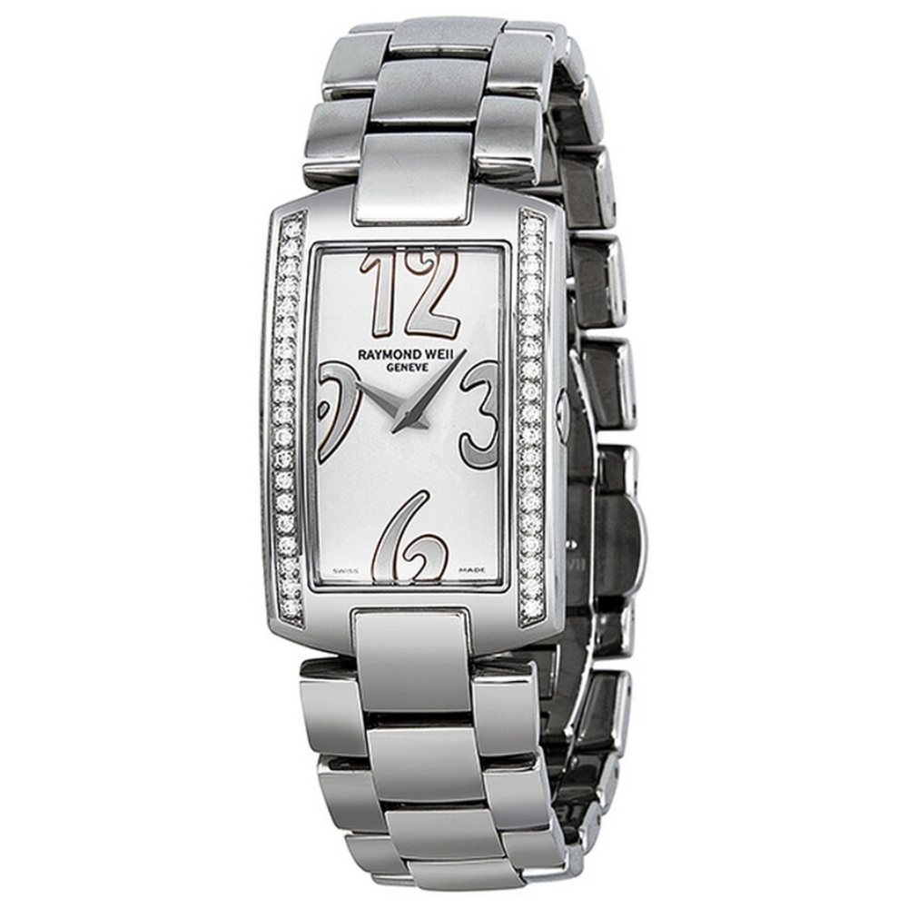 Beautiful Diamond Raymond Weil Shine Women's Bracelet Watch